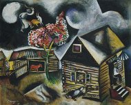 Pictura zilei „Ploaia” de Marc Chagall