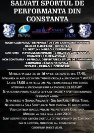 Mitingul „Împreună salvam sportul constănţean” a primit aviz de la Primăria Constanţa