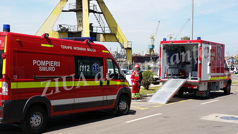 exercitiu de salvare de amploare in zona portului tomis si a danei 0 545253