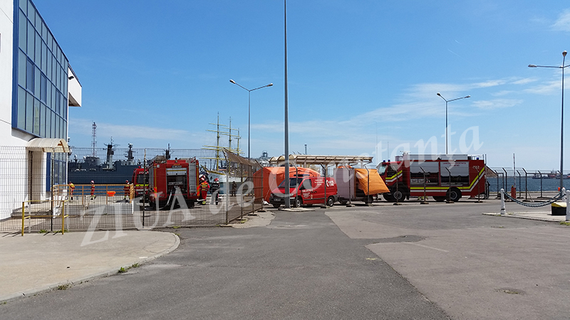 exercitiu de salvare de amploare in zona portului tomis si a danei 0 545253