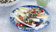Ecuisine.ro Salată de linte şi orez cu dressing de avocado