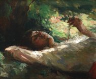 Pictura zilei „Visare” de Ipolit Strâmbu 