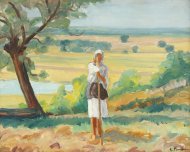 Pictura zilei „Păstoriţă” de Rodica Maniu Mützner