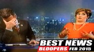 Funny video Păţanii în la ştirile TV