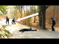 Funny video Farsa cu împuşcatura