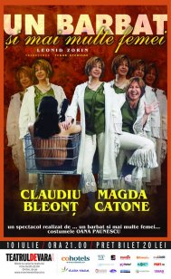 Magda Catone și Claudiu Bleonț, într-un spectacol la Jupiter
