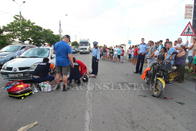 motociclist accidentat grav la navodari 556563 motociclist accidentat grav la navodari 556563