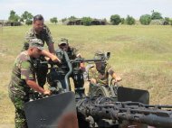 Exerciţii cu muniţie reală Trageri cu rachete sol-aer la Capu Midia