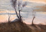 Pictura zilei „Apus de soare” de Aurel Băeşu