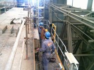 Accident de muncă pe Şantierul naval Tulcea