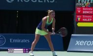 UPDATE2. Simona Halep, abandon în setul decisiv în finala de la Toronto  