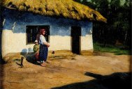 Pictura zilei „Pe prispă” de Aurel Băeșu