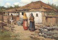 Pictura zilei „Vecinele” de Ludovic Basarab 