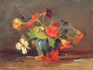 Pictura zilei „Cană cu frezii” de Aurel Băeşu