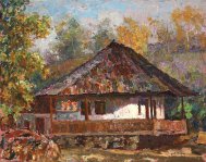 Pictura zilei „Casă țărănească” de Samuel Mützner