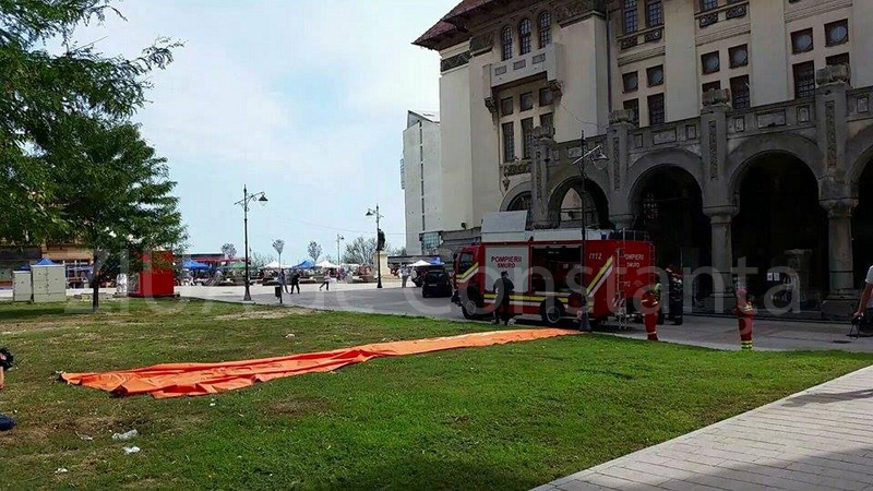 pompierii isu dobrogea in alerta in piata ovidiu 564144 pompierii isu dobrogea in alerta in piata ovidiu 564144