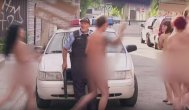 Funny video Protestul nudiştilor