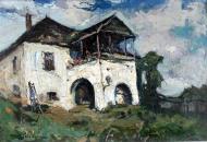 Pictura zilei „Casă veche” de Gheorghe Petraşcu 