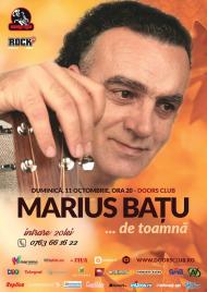 Folk de toamnă Marius Bațu vine la Doors Club