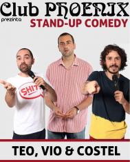 Stand-up comedy cu Teo, Vio şi Costel 
