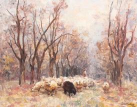 Pictura zilei „Ciobănița” de Samuel Mützner