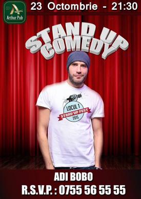 Hohote de râs, vineri seară, cu Adi Bobo