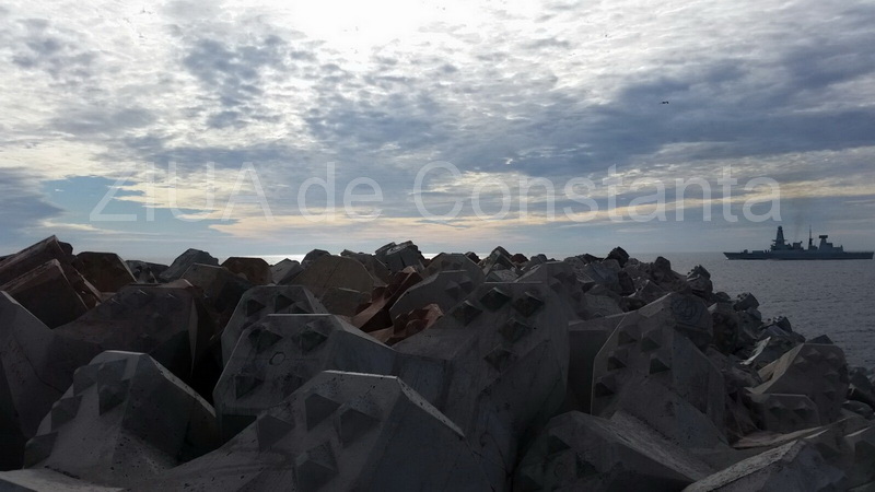 fotoreportaj imagini superbe cu extinderea digului de larg din portul constanta 571953