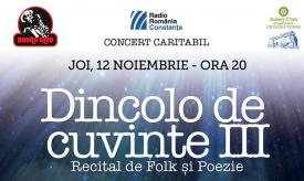 Întâlnire cu poezia şi muzica folk Concert caritabil în Club Doors din Constanţa