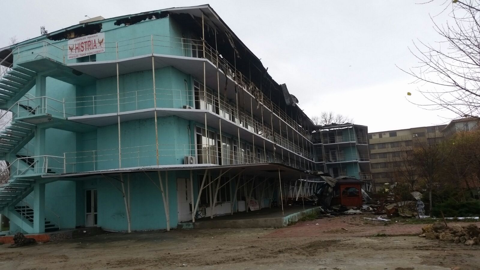 hotelul histria a ars astazi asta este tot ce a mai ramas din cladire galerie foto 573779 hotelul histria a ars astazi asta este tot ce a mai ramas din cladire galerie foto 573779