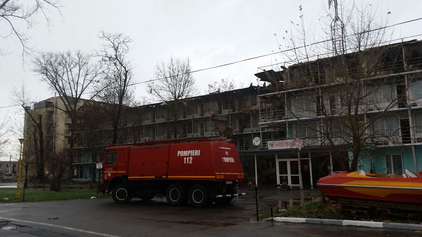 hotelul histria a ars astazi asta este tot ce a mai ramas din cladire galerie foto 573779 hotelul histria a ars astazi asta este tot ce a mai ramas din cladire galerie foto 573779