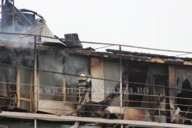 Fotoreportaj Incendiul devastator de la Hotelul Histria, din Mamaia  
