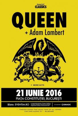 umblat.ro Queen si Adam Lambert in concert in Piata Constitutiei 