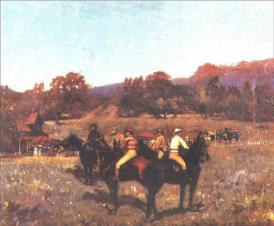 Pictura zilei „Ultima cursă de toamnă” de Ștefan Luchian