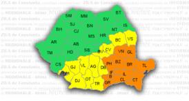 Nu uitați La ora 20.00, intră în vigoare Codul Portocaliu de ninsori. Este vizată și Dobrogea