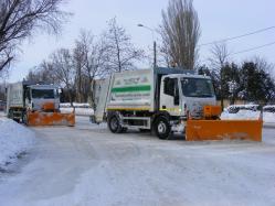 Utilajele de deszăpezire pregătite să intervină în municipiul Constanța