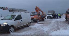 Problemele cu electricitatea din Cumpăna sunt încă nerezolvate (galerie foto+video) 