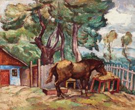 Pictura zilei „Gospodărie” de Adam Bălțatu