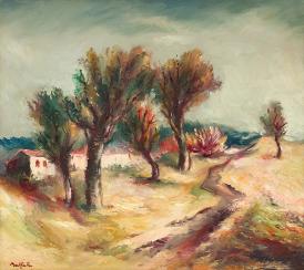 Pictura zilei „Peisaj fantastic” de Adam Bălţatu