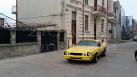 Cascadorii în Piața Ovidiu. Se toarnă scenele unui film în care Steven Seagal este actorul principal (galerie foto + video) 