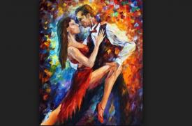 Pictura zilei „Tango” de Leonid Afremov