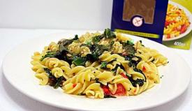 Poftă bună cu Gina Bradea Paste rapide cu spanac şi ardei
