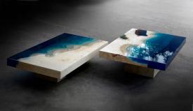 Designerul Alexandre Chapelin Laguna albastră.... într-o măsuță de cafea (galerie foto) 