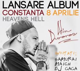 El Nino îşi lansează albumul „Alin durerea” la Constanţa