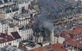 Explozie în centrul Parisului