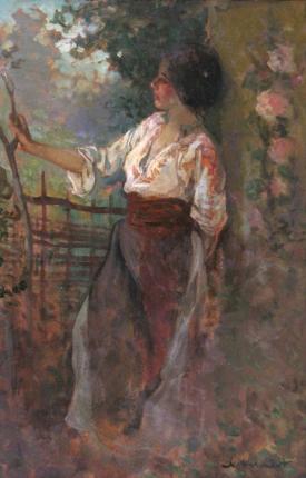 Pictura zilei „Aşteptare” de Nicolae Vermont