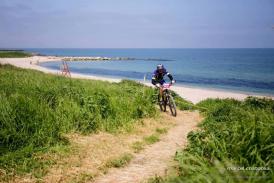Beach Race Xco, un concurs unic Adulţii şi copiii se întrec la ciclism pe plaja Modern din Constanţa