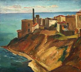 Pictura zilei „Faleză la Constanţa” de Petre Iorgulescu-Yor