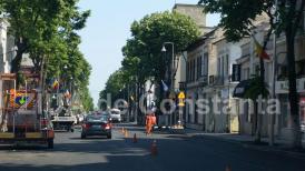 Atenţie, constănţeni! Bulevardul Tomis este închis (galerie foto)