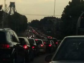 Atenţie, şoferi! Traficul rutier între Agigea și Lazu este infernal!