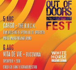 Out Of Doors Fest 2016 Iată cine va concerta în cele două zile de festival